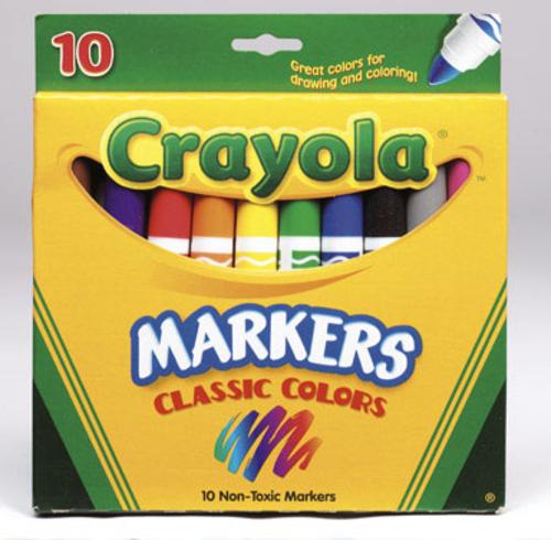 Crayola 58-7722 Classic Colors Markers