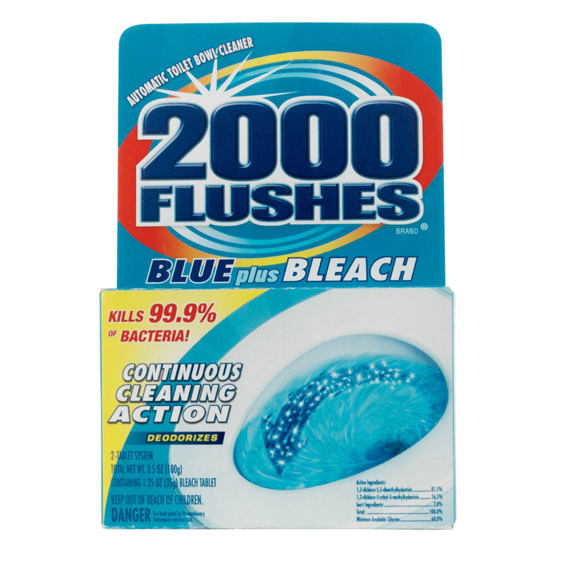 2000 Flushes 208017 Toilet Bowl Automatic Cleaner, 3.5 Oz
