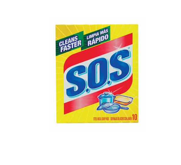 Buy s.o.s steel wool soap pads 98032 - Online store for cleaning supplies, scouring pads in USA, on sale, low price, discount deals, coupon code