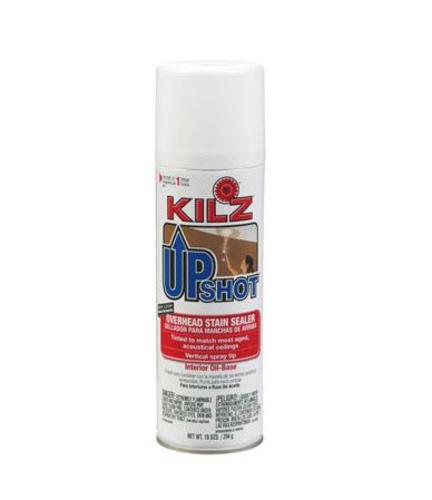 Kilz 10007 Up Shot Overhead Stain Sealer, 10 Oz, White