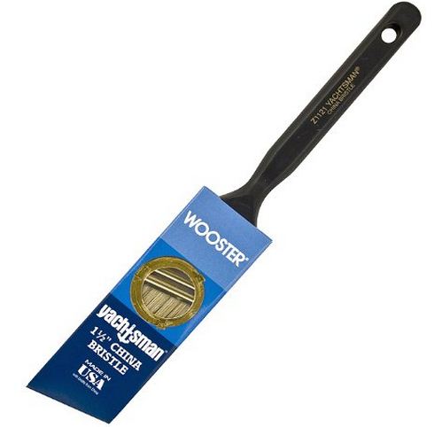 Wooster Z1121-1.5 Yachtsman Angle Sash Paint Brush, 1.5"