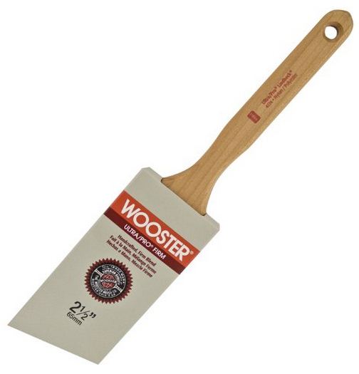 Wooster 4174-2.5 Ultra Pro Firm Lindbeck Angle Sash Paint Brush, 2.5"