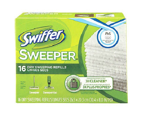 Swiffer 31821 Dry Disposable Sweeping Cloths, 16-Count