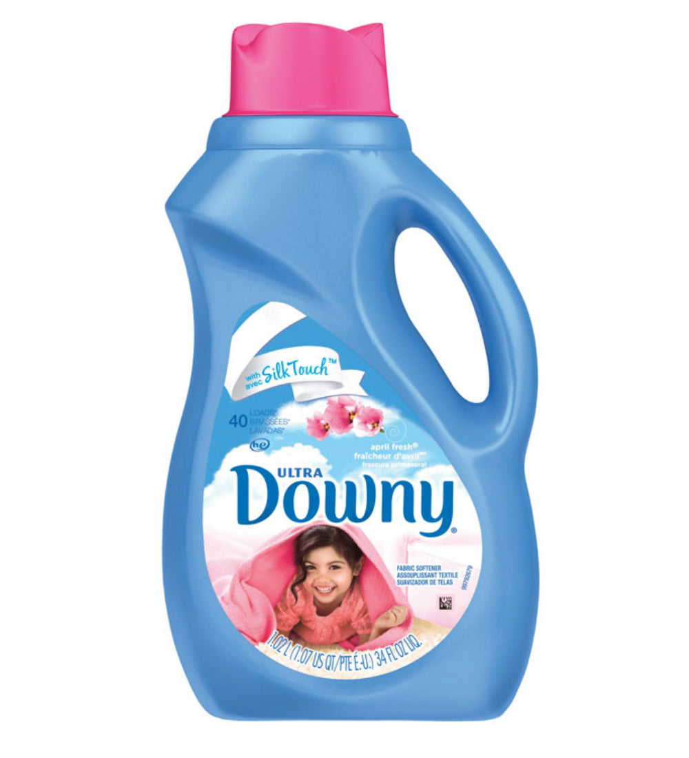 Ultra Downy 35751 Liquid Fabric Softner, 34 Oz