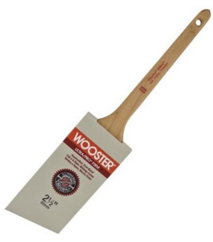 Wooster 4181-2 1/2 Ultra Pro Firm Willow Thin Angle Sash Paint Brush, 2.5"