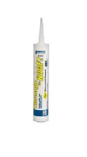 Sashco Through The Roof 14010 Elastomeric Roof Sealant, 10.1 Oz, Clear