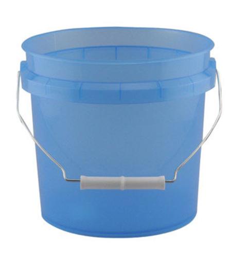 Blue Transparent Paint Pail on sale, paint & painting supplies at low ...