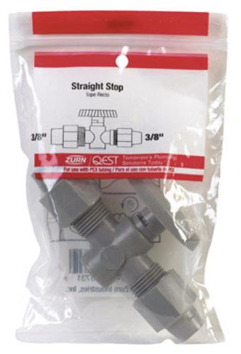 Zurn QBV432N Straight Stop Valve 3/8"X3/8"