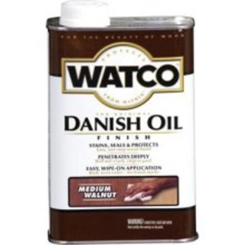 Watco 242115 Danish Oil Interior, Medium Walnut, 1 Pt