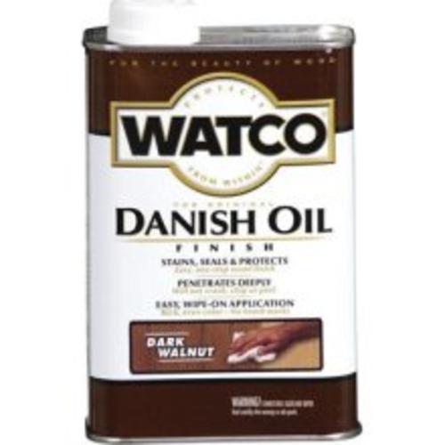 Watco 242221 Danish Oil Interior, Dark Walnut, 1 Pt