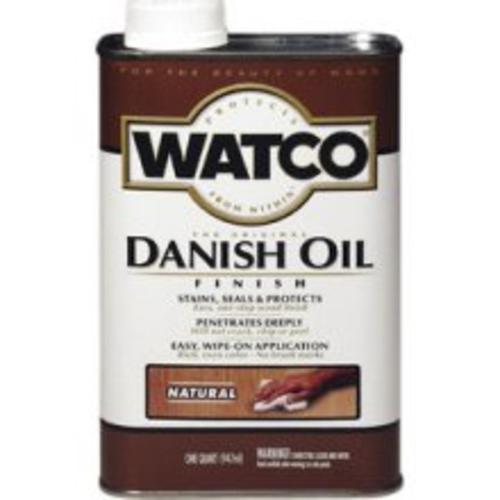 Watco 242218 Danish Oil Interior, Natural, 1 Qt