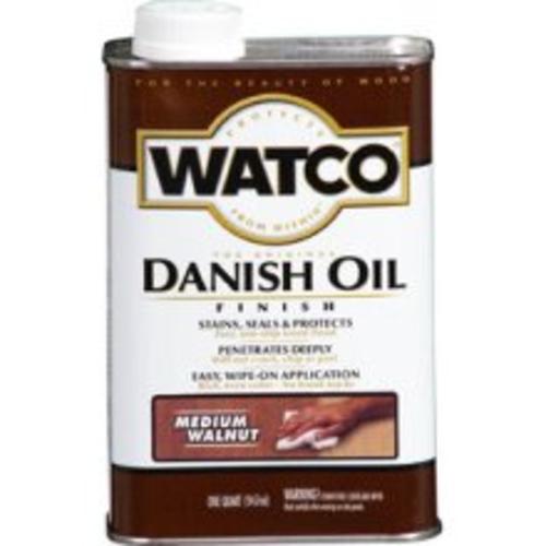 Watco 242223 Danish Oil Interior Medium Walnut, 1 Qt