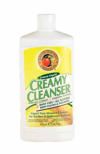 Earth Friendly Product PL970112 Lemon Liquid Creamy Cleanser, 16 Oz