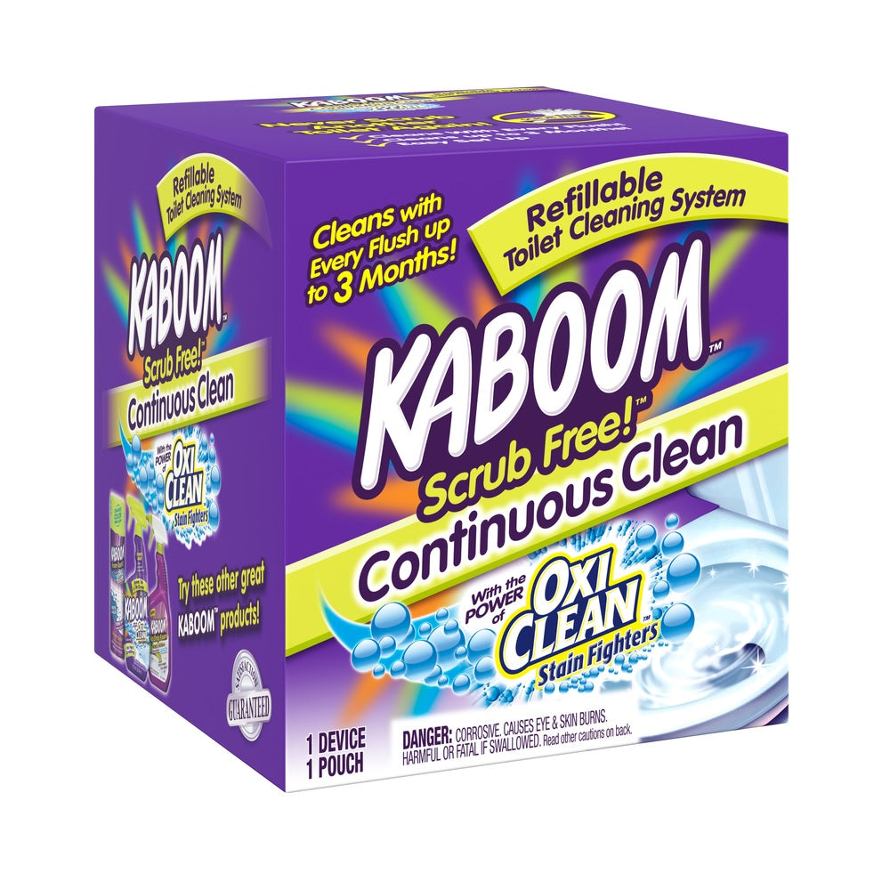 Kaboom 35113 Scrub Free Home Toilet Cleaning System