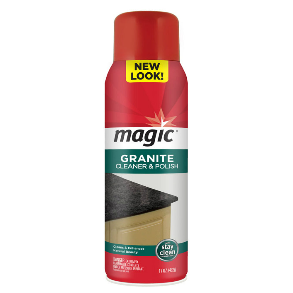 Magic 3051 Granite Cleaner and Polish, 17 Oz