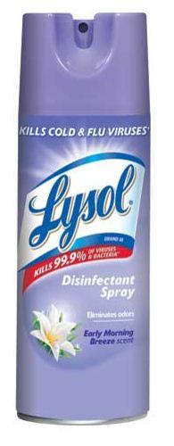 Lysol 1920080833 Disinfectant Spray, Early Morning Breeze Scent, 12.5 Oz