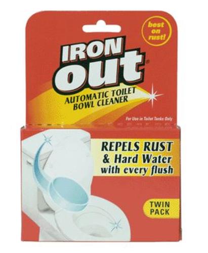 Iron Out AT12T Automatic Toilet Bowl Cleaner, 2.1 Oz