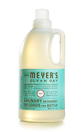 Mrs Meyers Clean Day 14831 Basil Scent Liquid Laundry Detergent