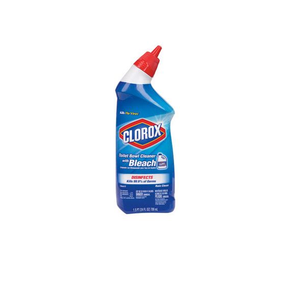 Clorox 00938 Toilet Bowl Cleaner With Bleach, 24 Oz