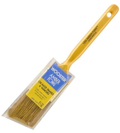 Wooster 1233-1 1/2 Amber Fong Paint Brush, 1.5"