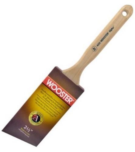 Wooster 4231-2 1/2 Alpha Angle Sash Paint Brush, 2.5"