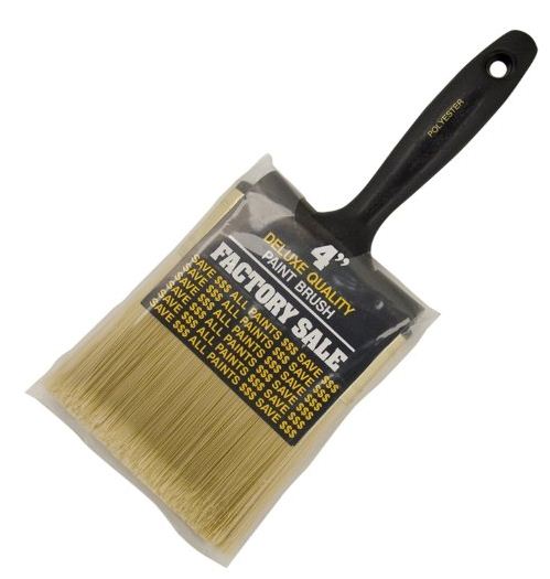 Wooster P3974-4 Factory Sale Straight Paint Brush, 4"