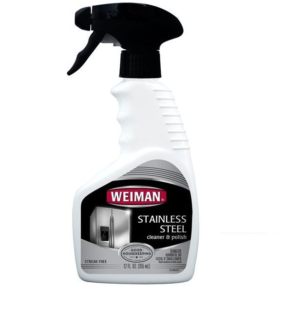 Weiman 76 Stainless Steel Cleaner, 12 Oz