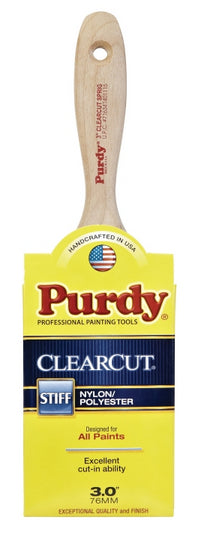 Purdy 140380130 Clearcut Sprig Paint Brush, 3"