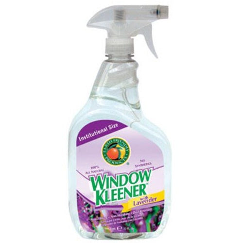 Earth Friendly PL930132 Window Kleener, 32 Oz, Lavender Scent