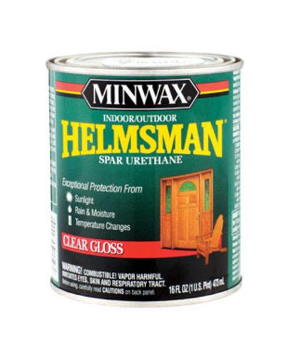 Minwax 43200000 Helmsman Spar Urethane, Clear, 1 Pint