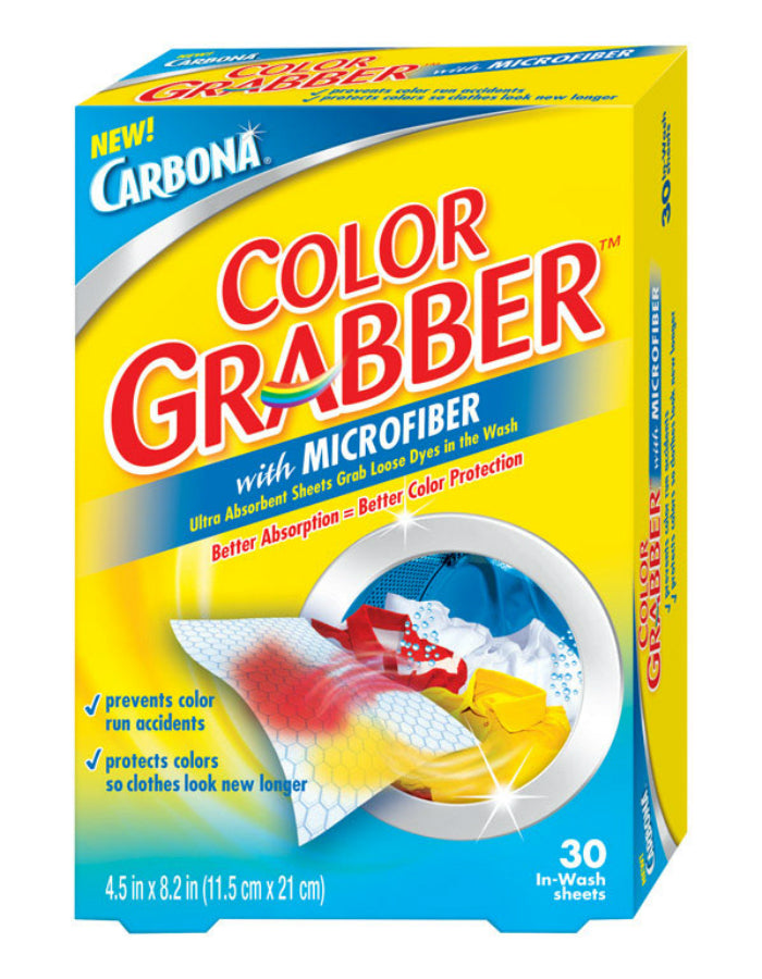 Carbona 474 Color And Dirt Grabber Disposable Cloths, 30 Count