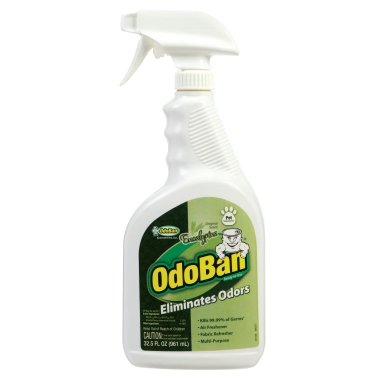 Odoban 910061-Q12 Odor Eliminator & Disinfectant, Eucalyptus Scent, 32.5 Oz