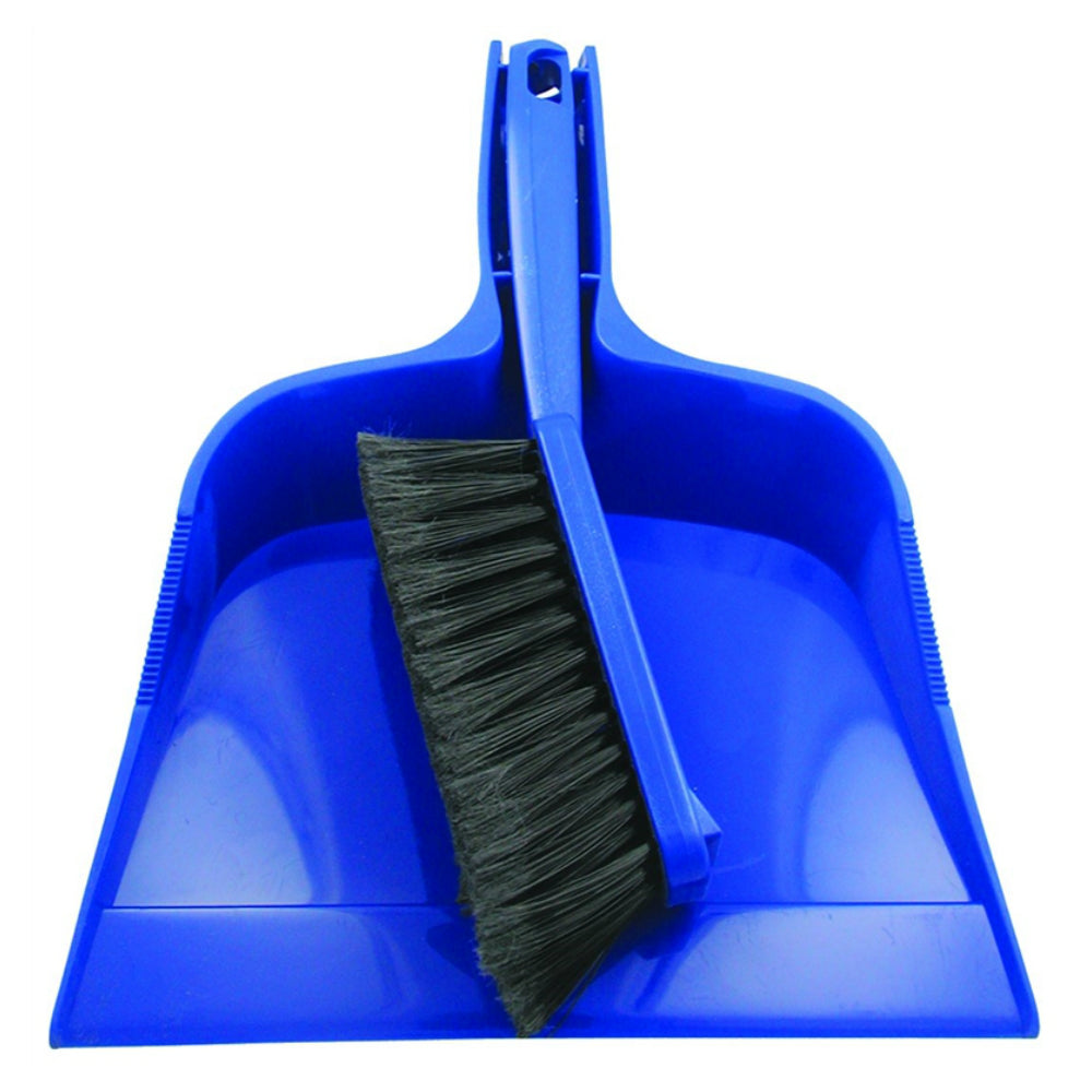 Quickie 402ZQK Hand Held Broom & Dust Pan Set, Plastic, Poly Fiber