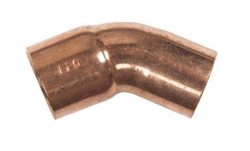 buy copper elbows 45 deg & wrot at cheap rate in bulk. wholesale & retail plumbing replacement parts store. home décor ideas, maintenance, repair replacement parts