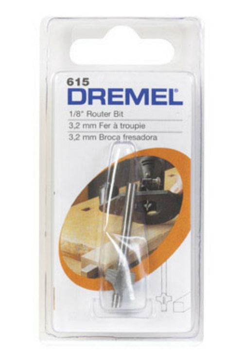 Dremel 615 Corner Rounding Router Bit, 1/8"