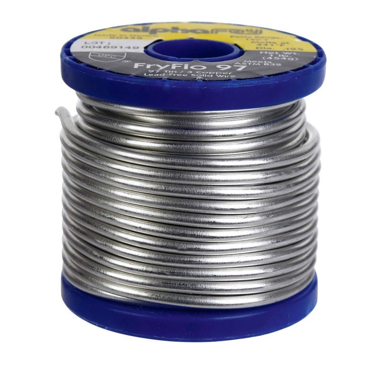 Alpha PH50445 Lead Free Solid Wire Solder, 16 Oz