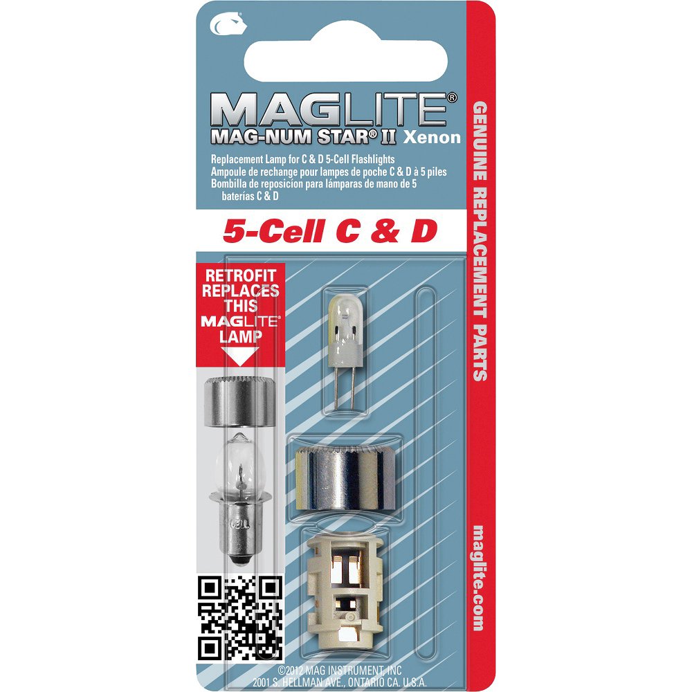 Maglite LMXA501 Mag-Num Star II Flashlight Bulb