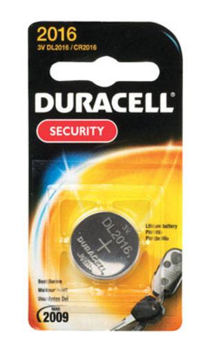Duracell DL2016BPK Security Battery, 3 Volt