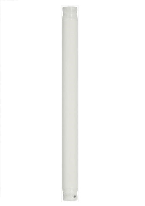Westinghouse 77240 Ceiling Fan Downrod, 12", White