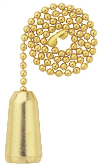 Westinghouse 7700500 Decorative Tear Drop Pull Chain, 12"