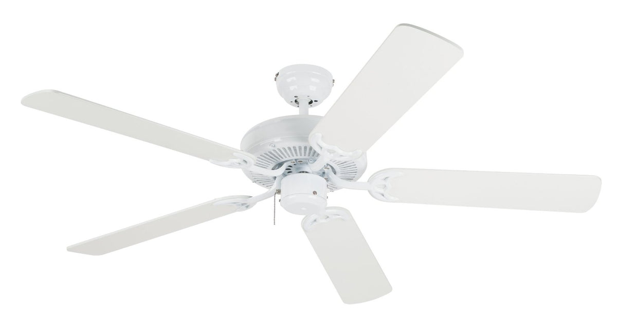 Westinghouse 78024 Contractors Choice Ceiling Fan, 52", White