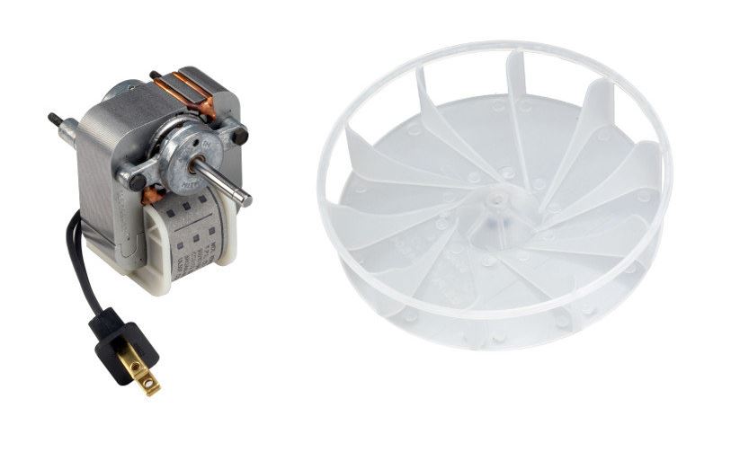 Broan BP28 Bath Fan Motor & Blower Wheel, 70 CFM