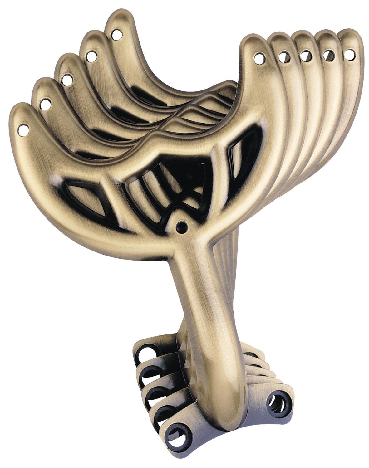 Westinghouse 77402 Replacement Fan Blade Arms, Antique Brass