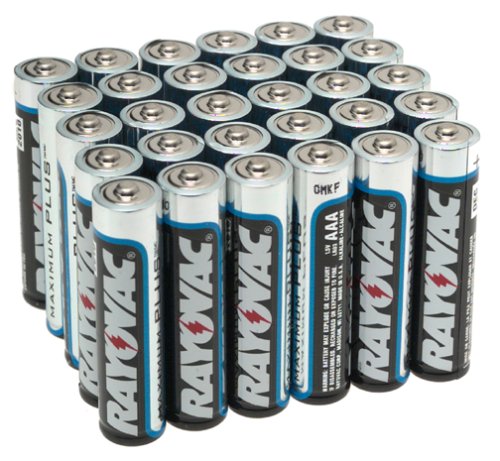 Rayovac 815-30 Alkaline Battery, AA, 30 pk