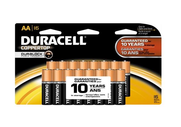 Duracell 92948 Alkaline Batteries, AA