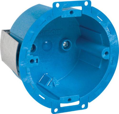 Carlon BH614R Old Work PVC Round Ceiling Box, 3", 18.0 Cu. In.