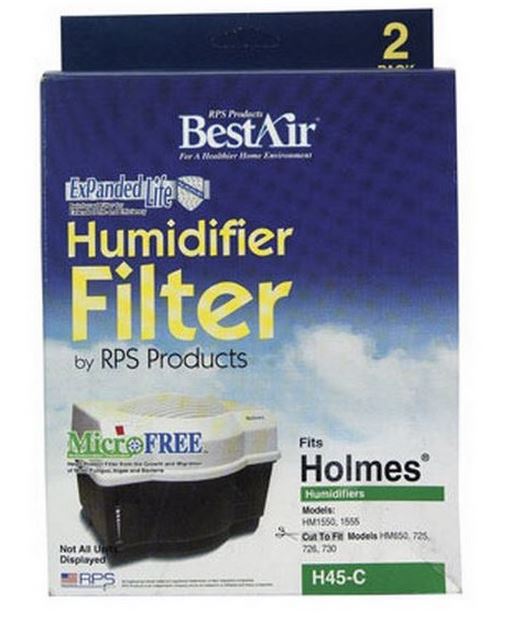 BestAir H45-C Humidifier Wick, Square