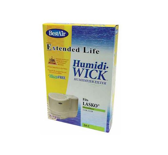 BestAir L8-C Portable Humidifier Wick Filter, 8-1/8" x 12" x 1-3/4"