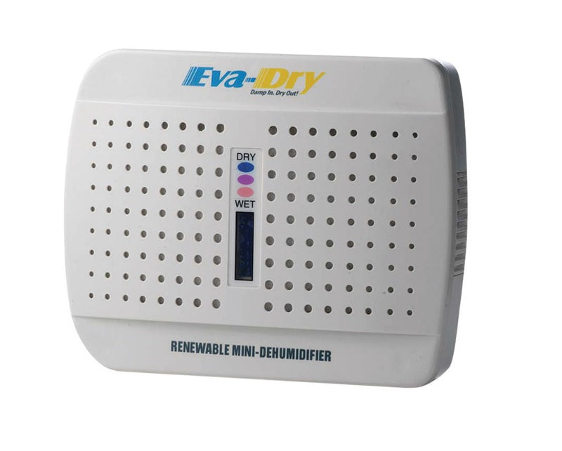 Eva-Dry E-333 Mini-Dehumidifier, 6" x 2" x 5"