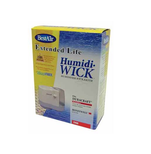 BestAir D88 Humidifier Wick Filter, 8-3/4" x 2-3/4" x 6.38"